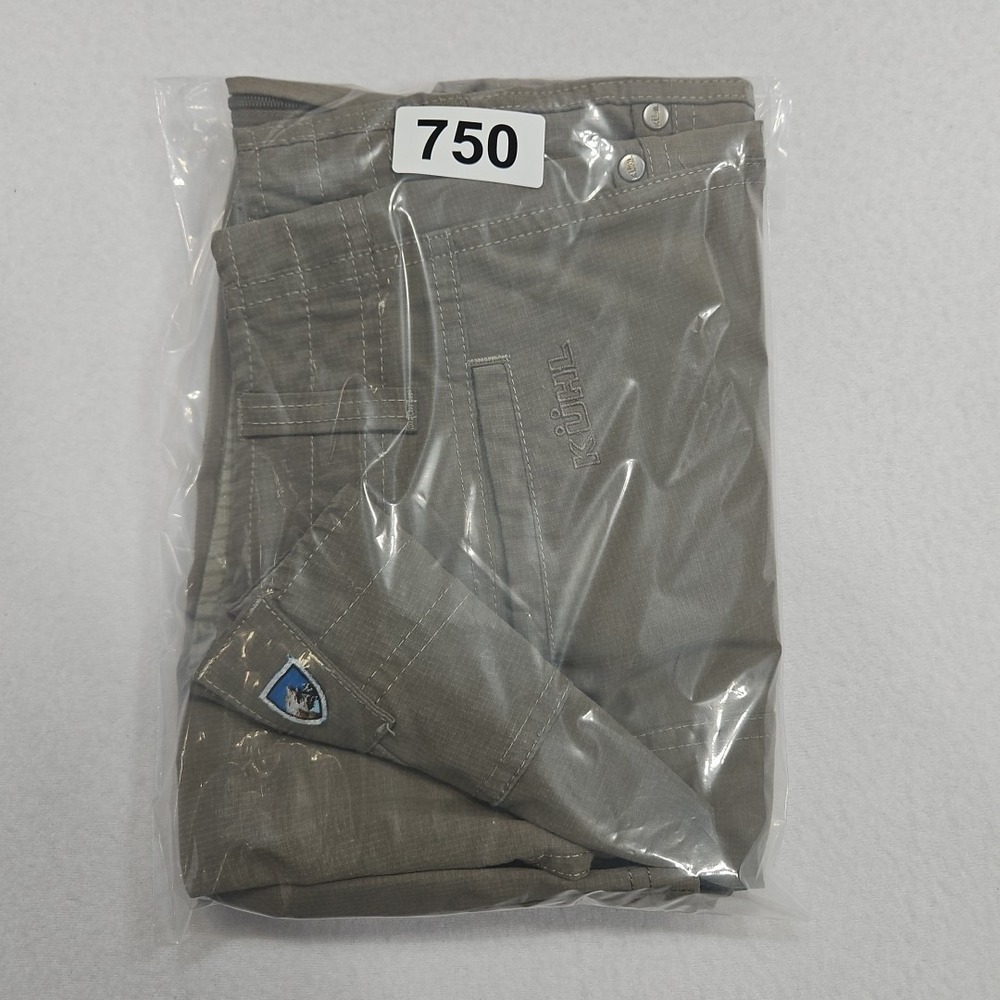 Kuhl Silencr Mens Size‎ 36 Cargo Shorts Brown Khaki Gray Ripstop Stretch Hiking - Picture 13 of 13